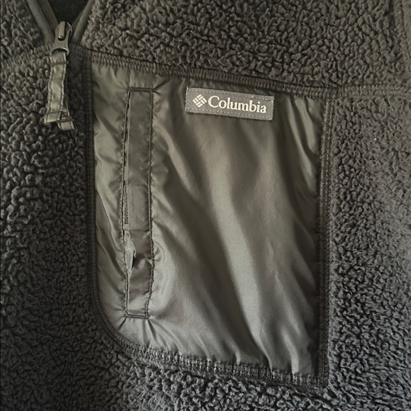 Columbia Women's West Bend 1/4 Zip Sherpa Pullover XL - EUC - Picture 3 of 4